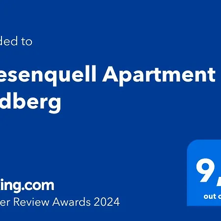 Apartamento Wiesenquell Feldberg (Baden-Wurttemberg)